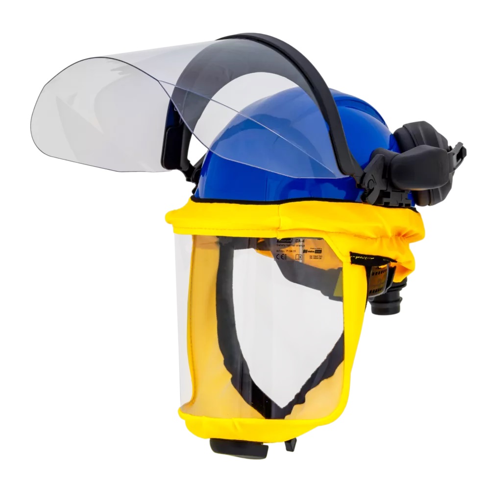 CA-4: Safety helmet with short hood, ear protectors (SNR 26 dB) 1 CA-4: Safety helmet with short hood, ear protectors (SNR 26 dB)