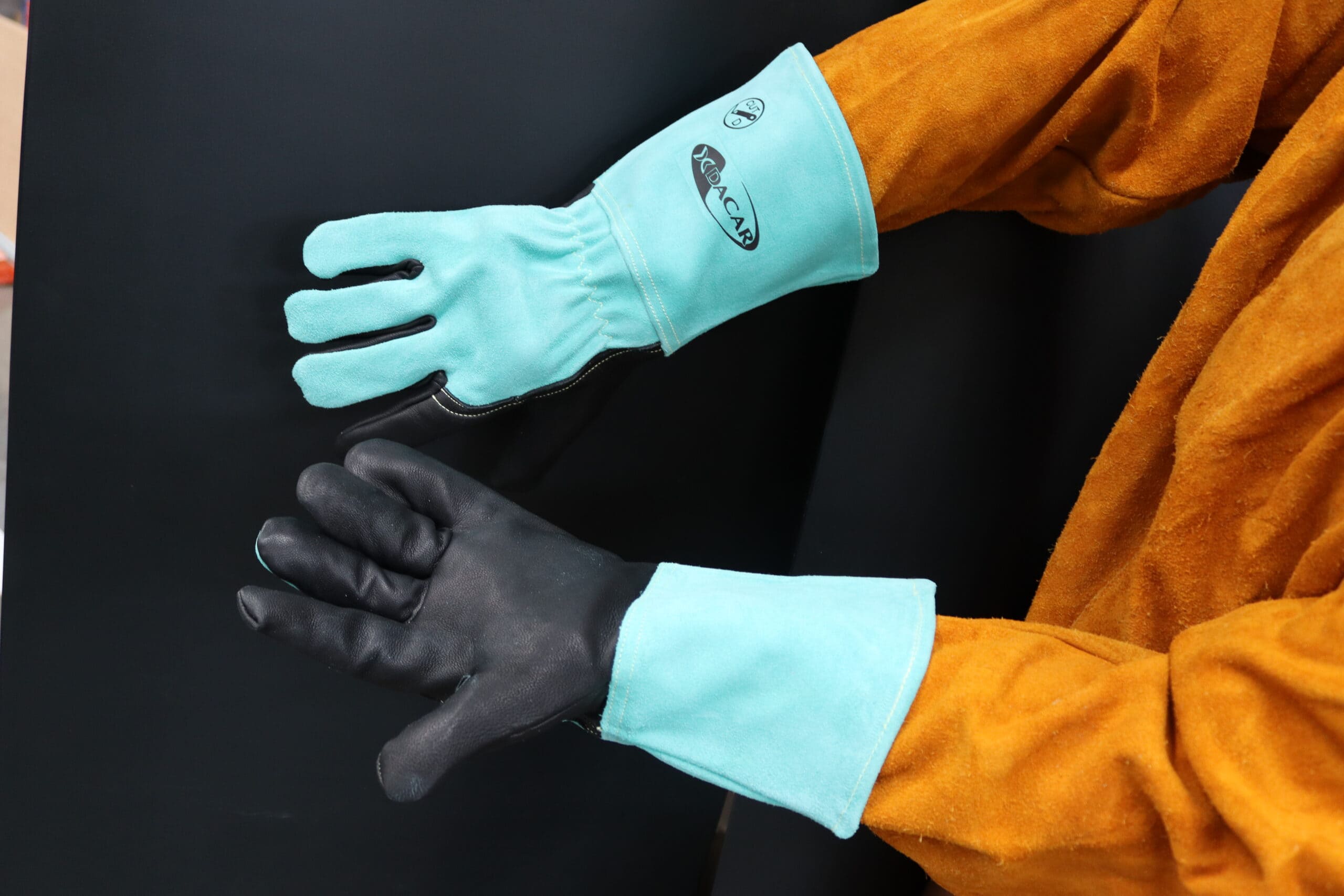 guantes de soldar anticorte