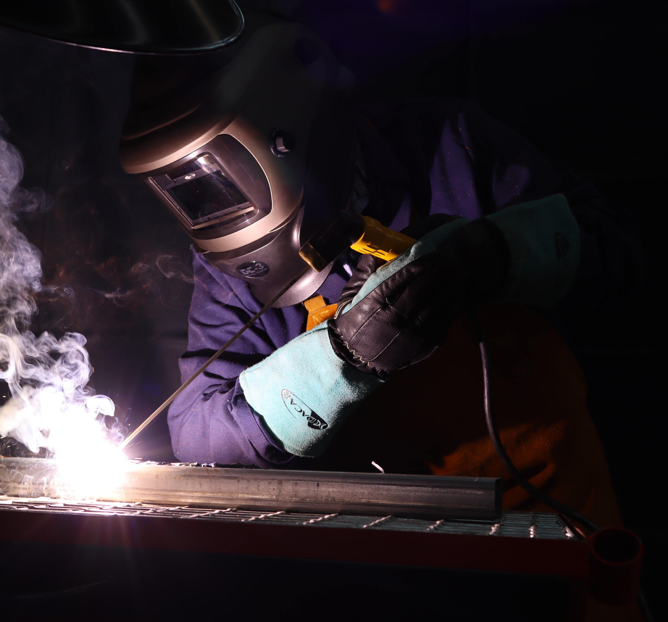 careta de soldadura