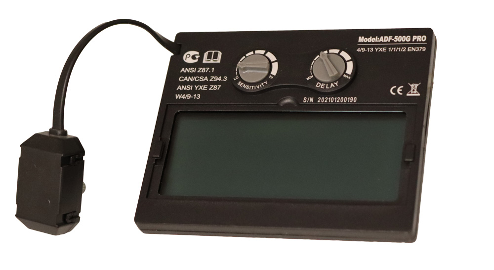 Careta de soldar Opera 500G Pro, calidad, precio y confort 2 filtro electrónico ADF 500G PRO