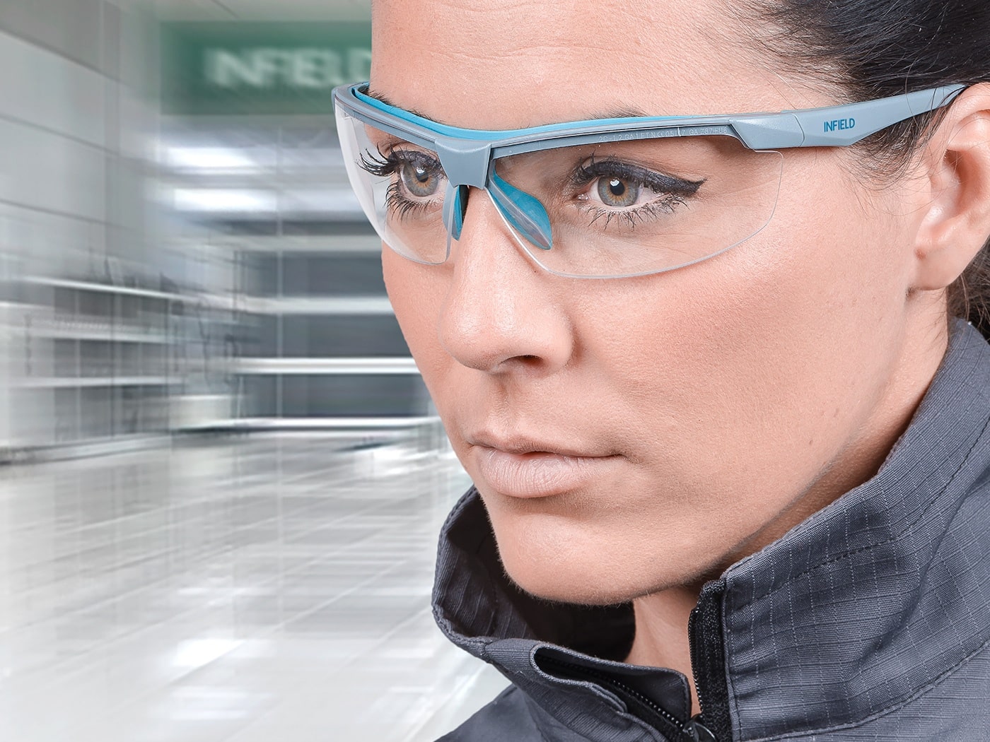 Flexor Plus incoloras 4 gafas de protección para ojos