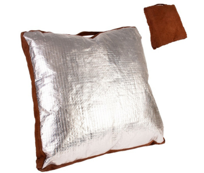 Cojín de 500 x 500 x 80 mm cueroalu