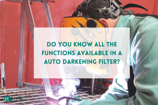 do you know all the functions available in a auto darkening filter