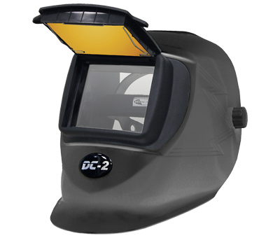 Careta de soldar DC-2 330 Flip Gold
