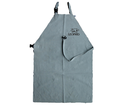 delantal de cuero