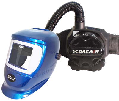 Moto-ventilateur DACAiR avec masque à souder DC-2 3 Moto-ventilateur DACAiR avec masque à souder DC-2 – Image 3